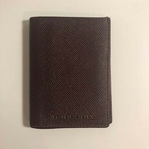 Burberry London Card Case Bi-Folding Wallet